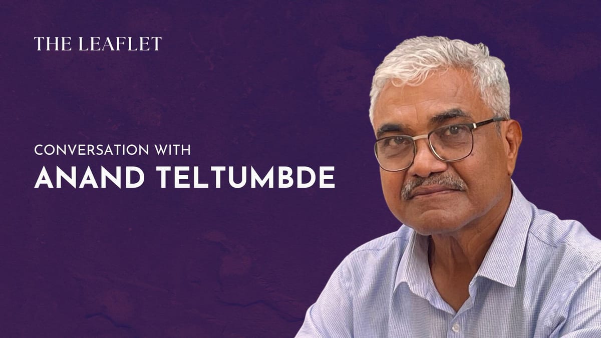 Anand Teltumbde on the backlash against the UGC Regulations 2026