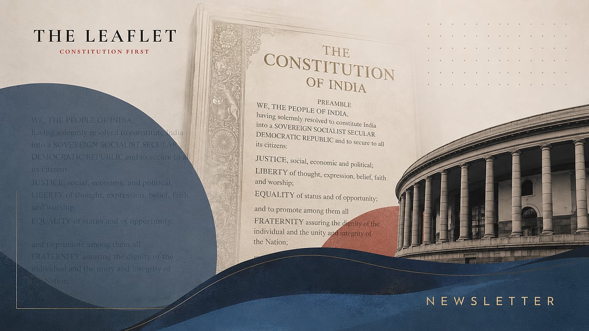 Who pays for the Adani dismissal?: A weekly roundup on Constitution First & Editor’s Pick - June 2026