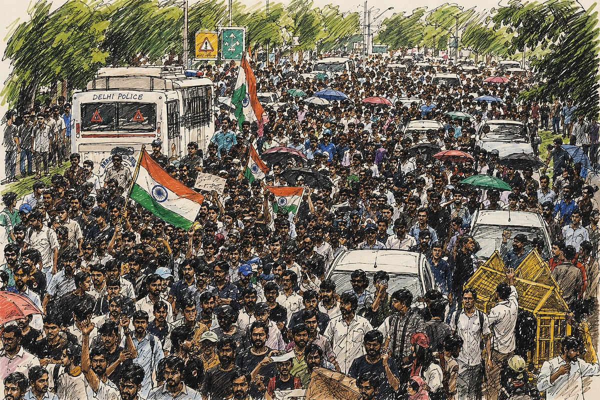 The Flower in the Rifle: On the legality and the morality of peaceful protests