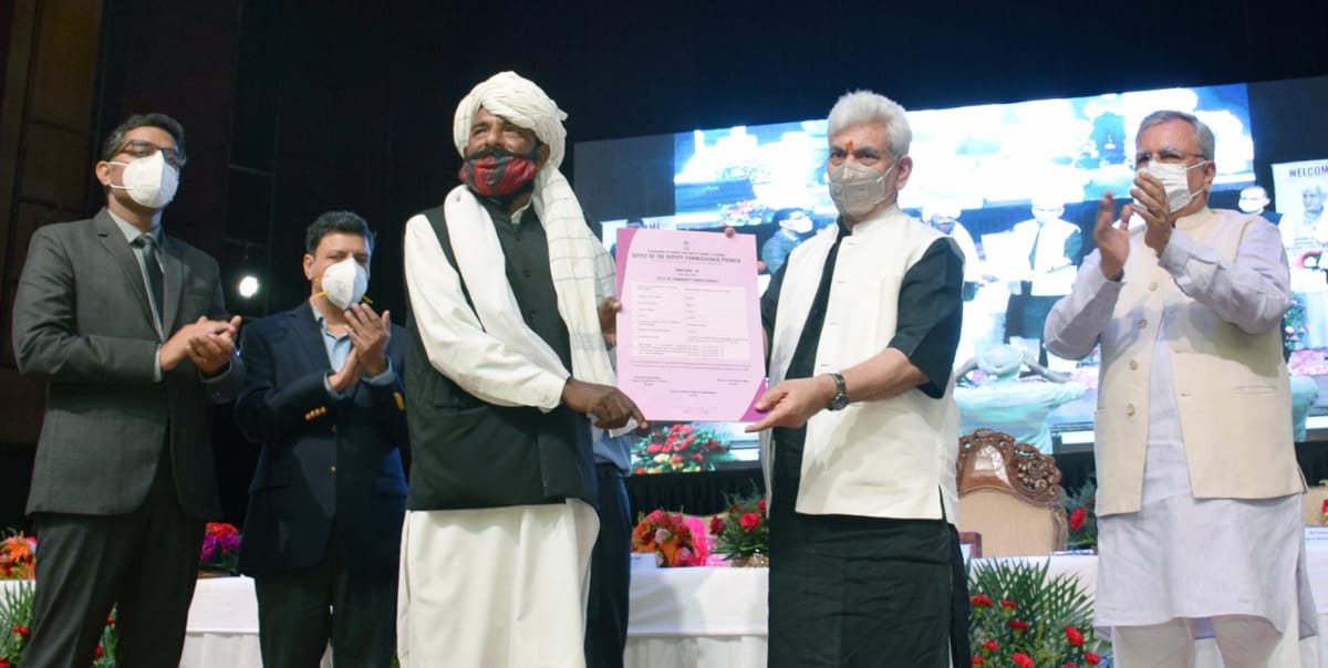 Chopans of J&K continue to be excluded from Forest Rights Act