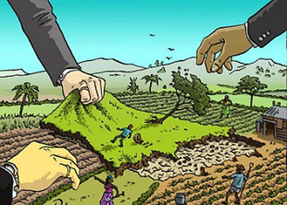 Why is the government acquiring land under a repealed statute in Jammu & Kashmir?