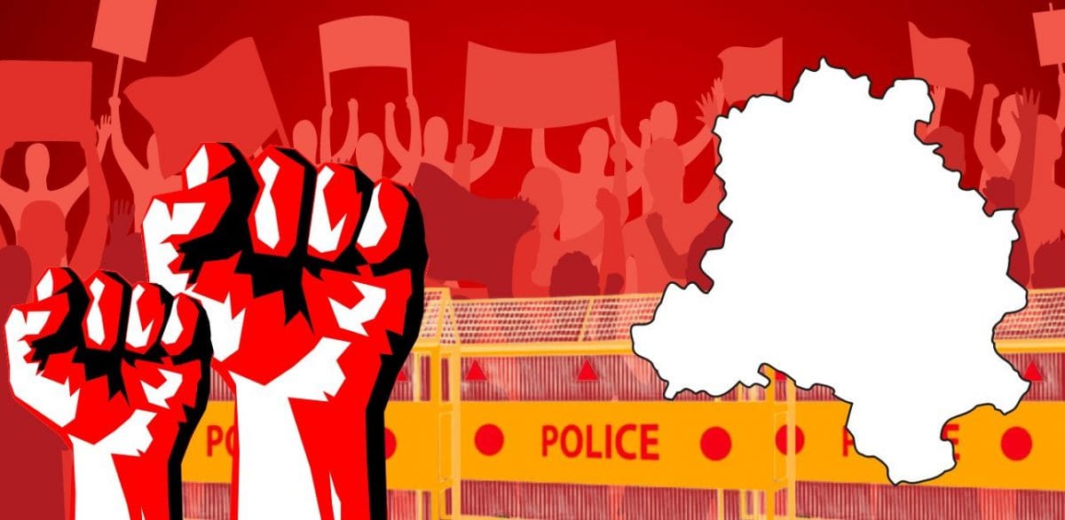 Scenes from the Ghazipur border: Capital, margins and the bridge of protests