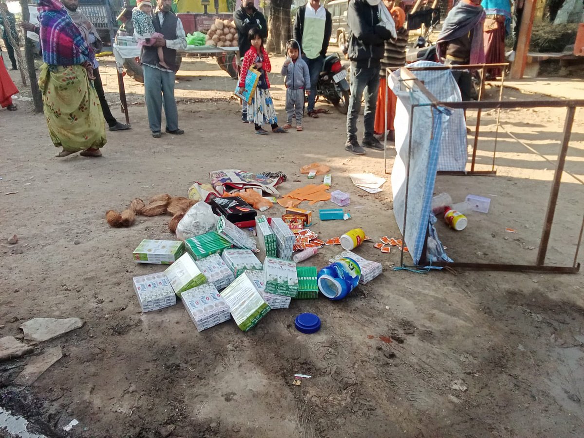 Dalit shopkeeper's shop demolished