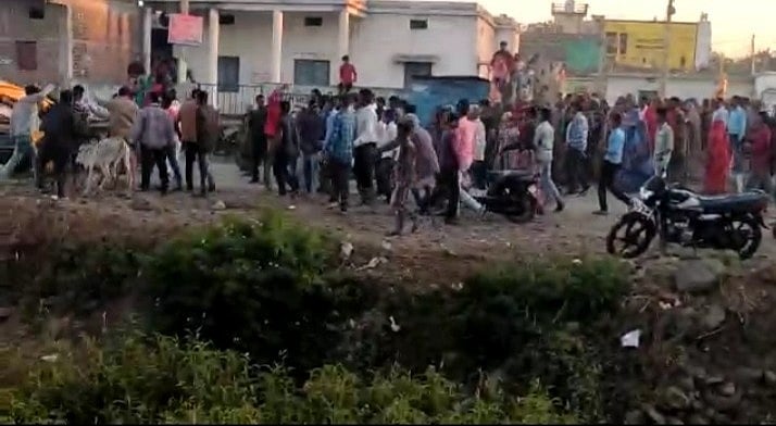 Villagers furious after seeing JCB arrived to remove encroachment