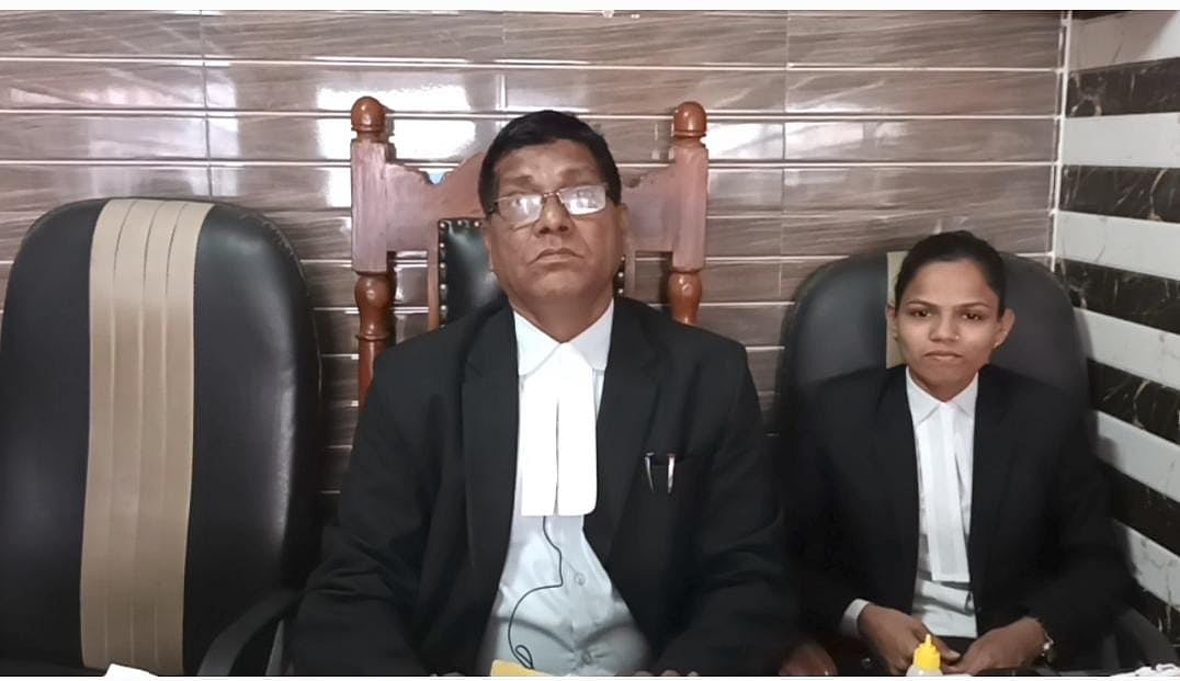 Advocate D.K. Kashyap, who provided legal information 