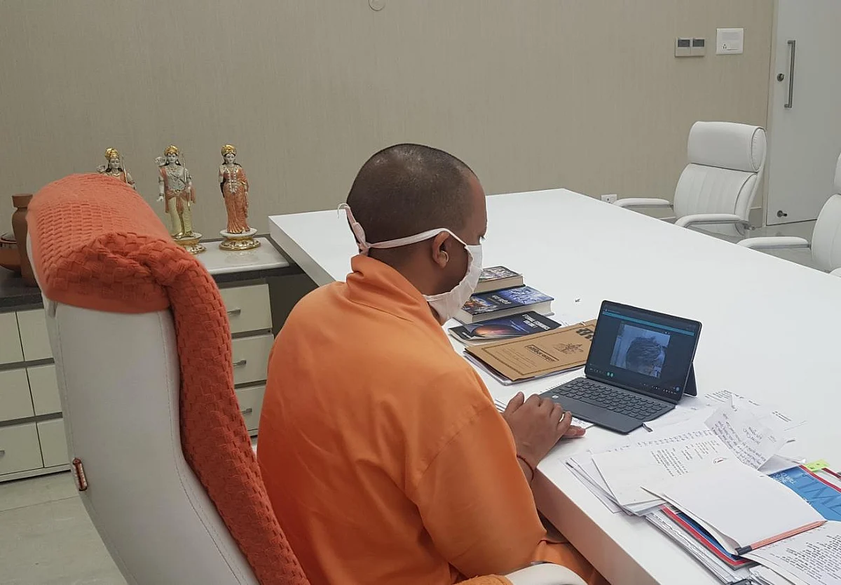 Yogi Makes A Video Call To Family of Hathras Gang-Rape Victim, Announces Rs 25 Lakh, A Government Job And A House