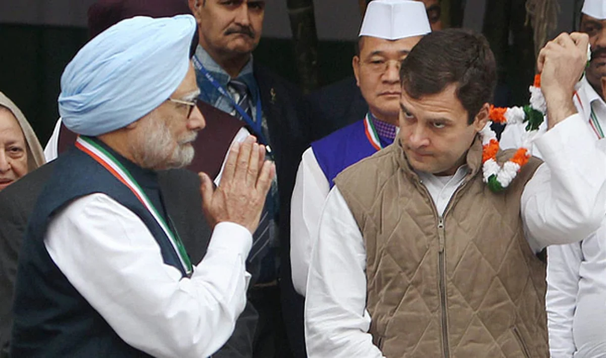 मनमोहन सिंह के जन्मदिन पर राहुल भले ही बधाई दे रहे हों लेकिन गांधी परिवार ने उन्हें अच्छे कार्यों का श्रेय नहीं दिया