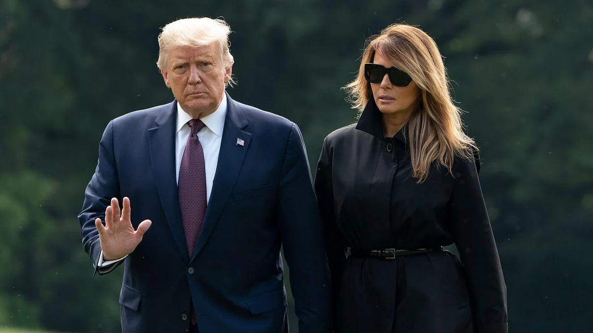 US President Donald Trump, First Lady Melania Trump Test COVID Positive, Quarantined In The White House