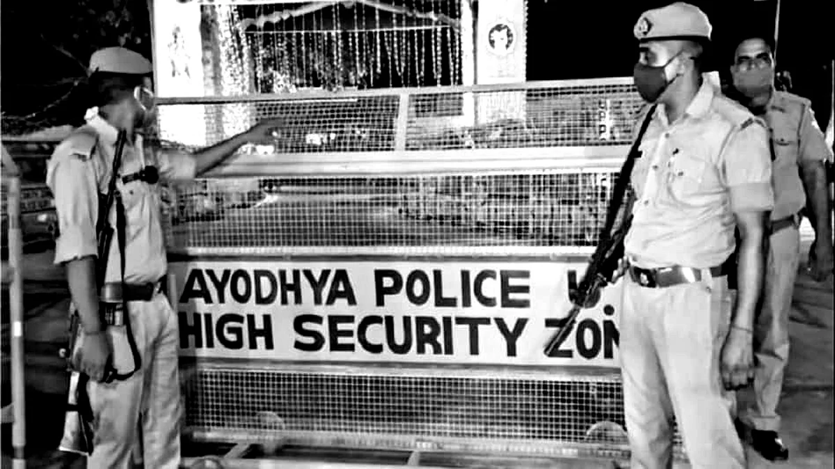 Security Beefed Up Across Uttar Pradesh On Anniversary Of Babri Demolition