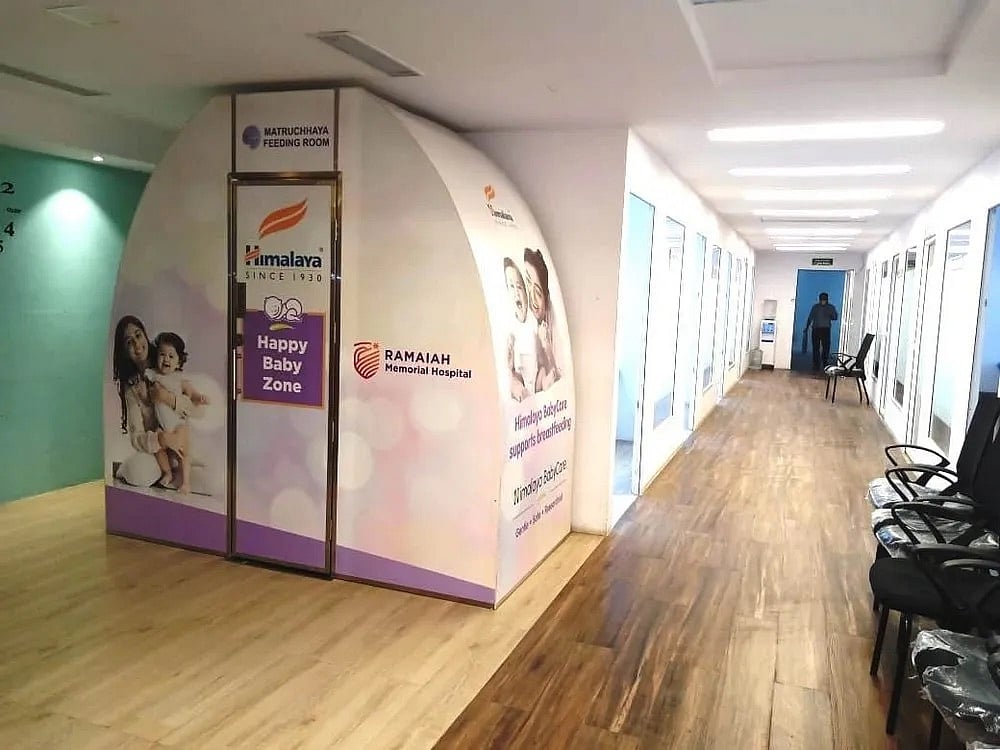 Himalaya BabyCare Installs 150th Baby Feeding Room At Kempegowda