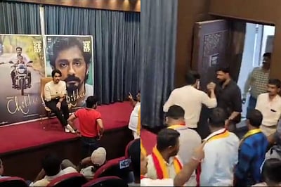 Actor Siddharth's Bengaluru press meet disrupted by pro-Kannada activists