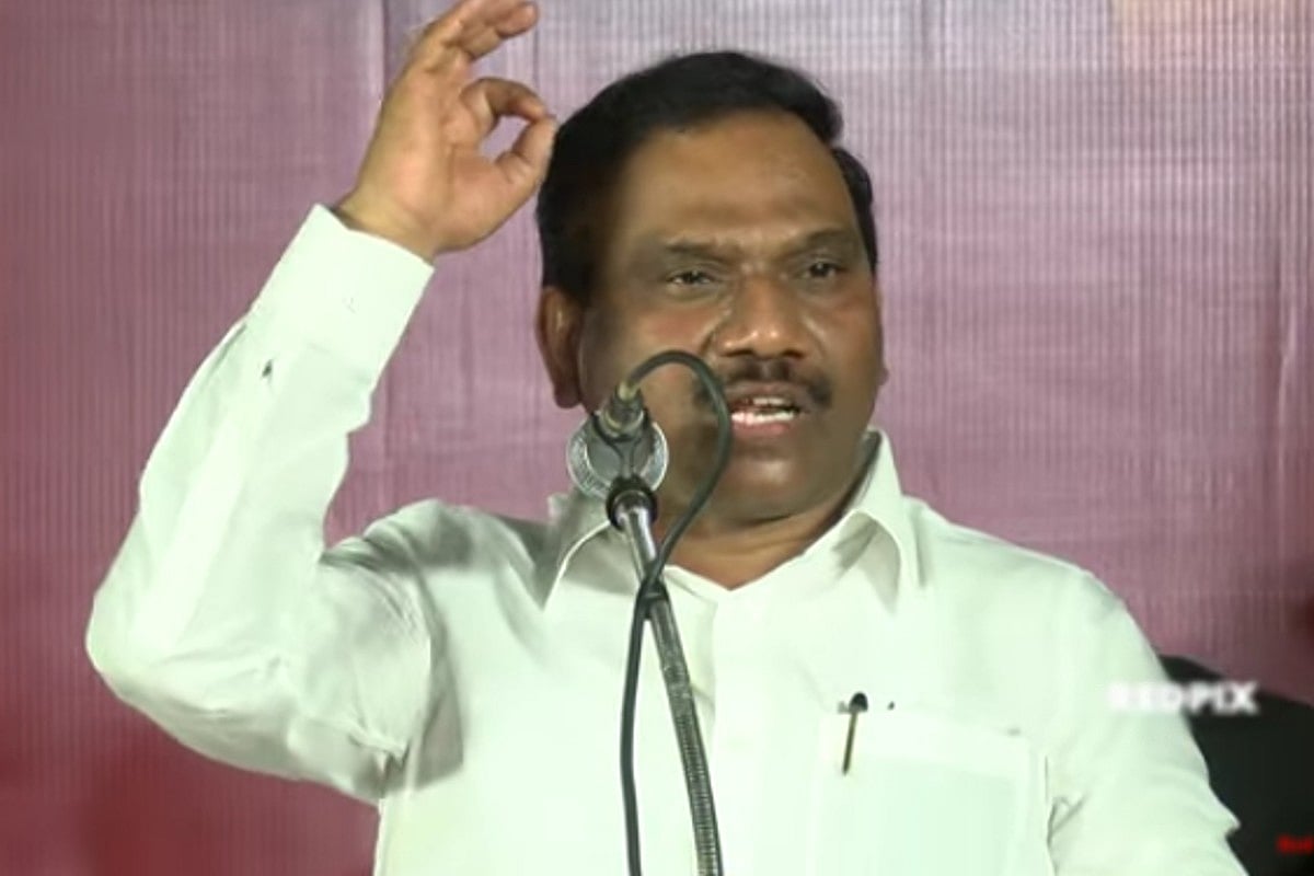 DMK's A Raja says Sanatana Dharma a social disgrace like HIV and leprosy,  BJP slams him