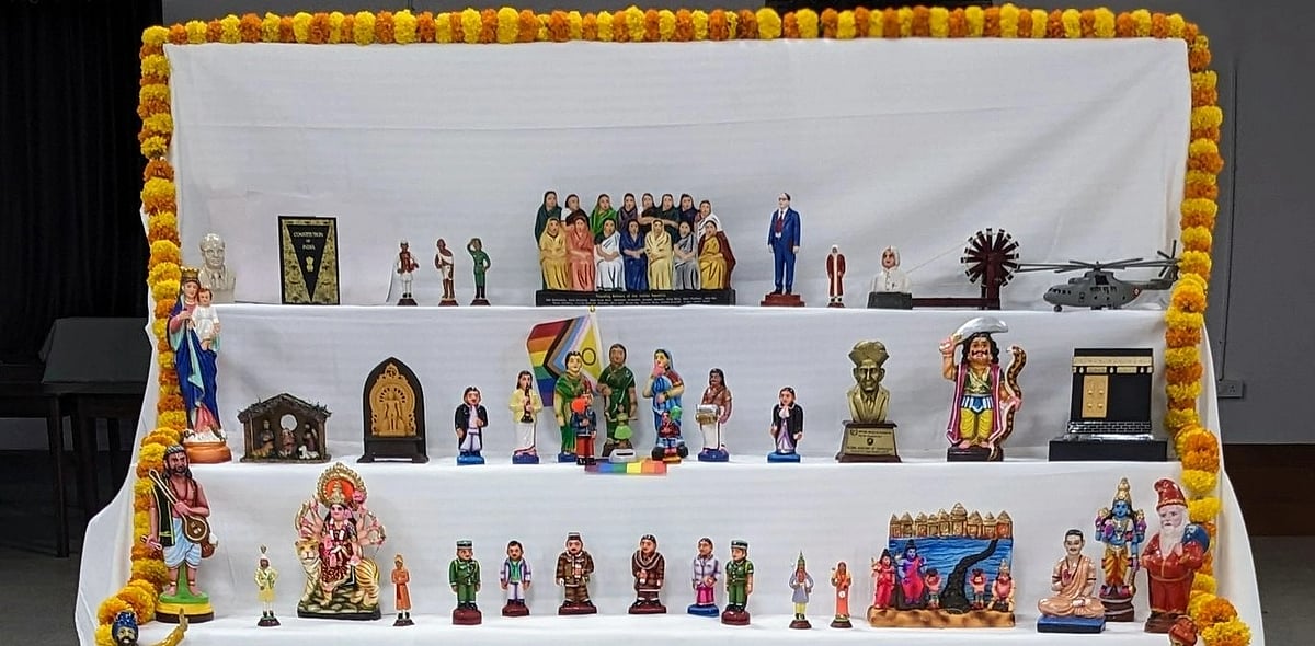 A Navaratri Doll Display in Bengaluru That Celebrates Constitutional Values - Vimarsana News