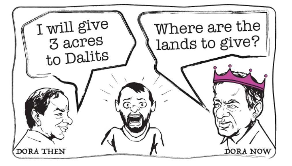 Congress ad calls CM KCR 'dora' and lists acts of 'hypocrisy' - Vimarsana News