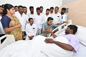 BRS and Congress Trade Allegations over Attack on BRS Legislator in Telangana - Vimarsana News