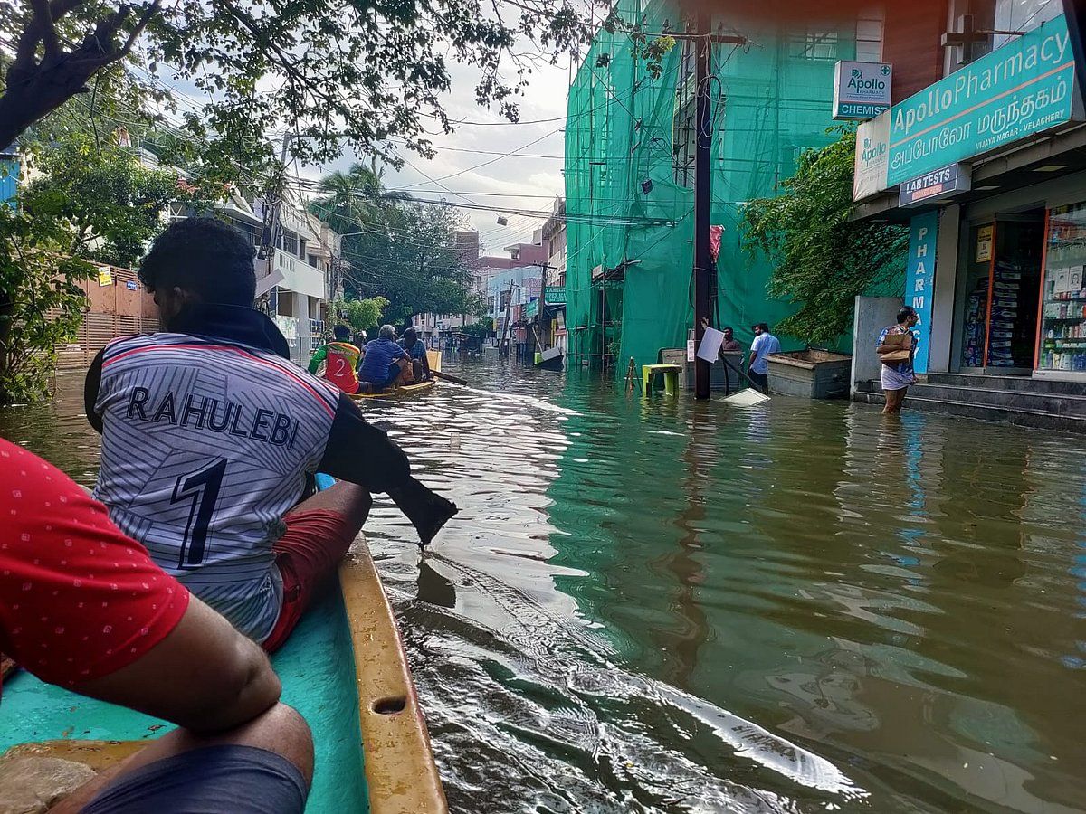 Chennai Floods: Velachery Residents Forced to Evacuate, Little Change Since 2015 - Vimarsana News