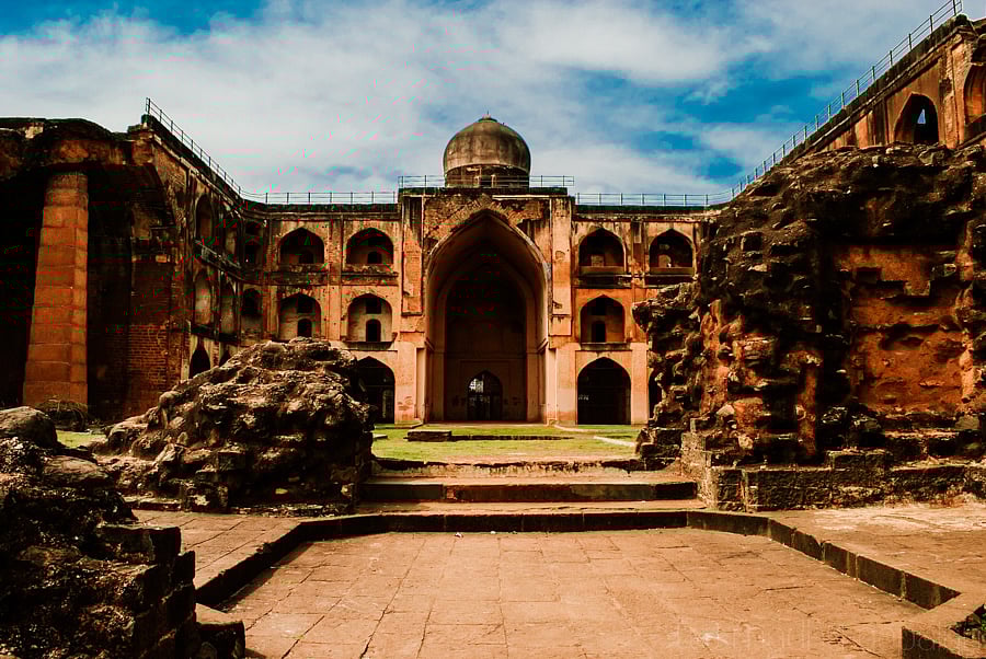 Photo Essay The majestic ruins of Bidar under a beautiful blue sky