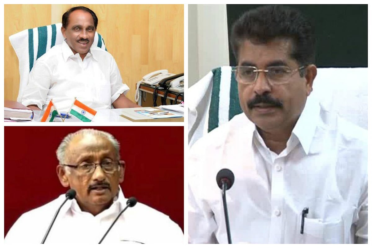 Kerala Ministers K Babu, KC Joseph and Adoor Prakash set to contest