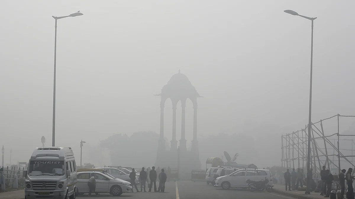 File photo of a smoggy day in Delhi. Image used for representational purpose.