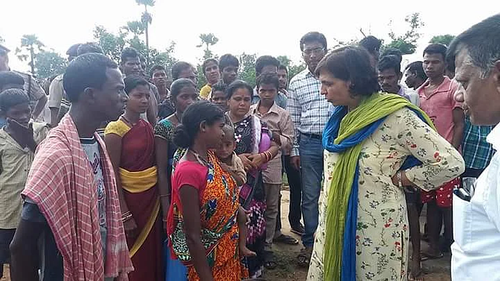 A health team commissioned by the Centre at a village. (Photo Courtesy: K Ray)