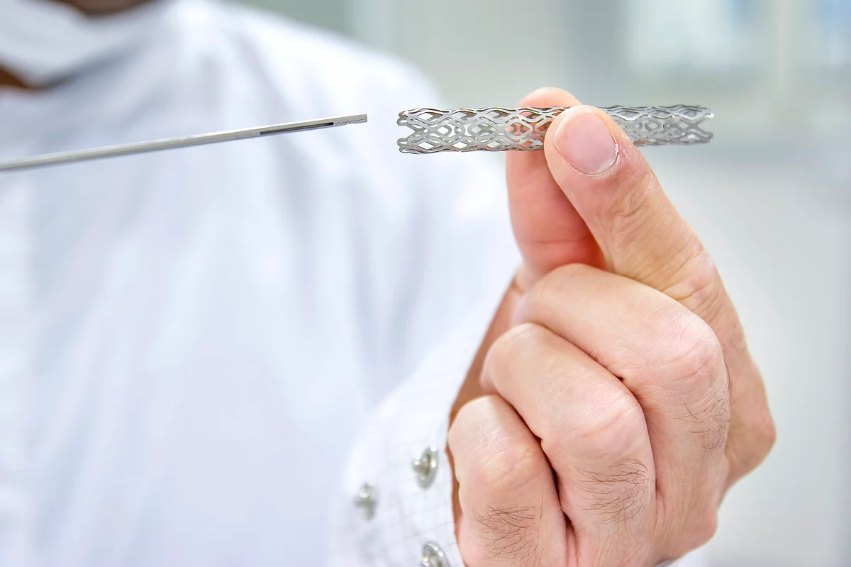 Bioresorbable stents are made of a material than can be dissolved or absorbed into the body. (Photo: iStock)
