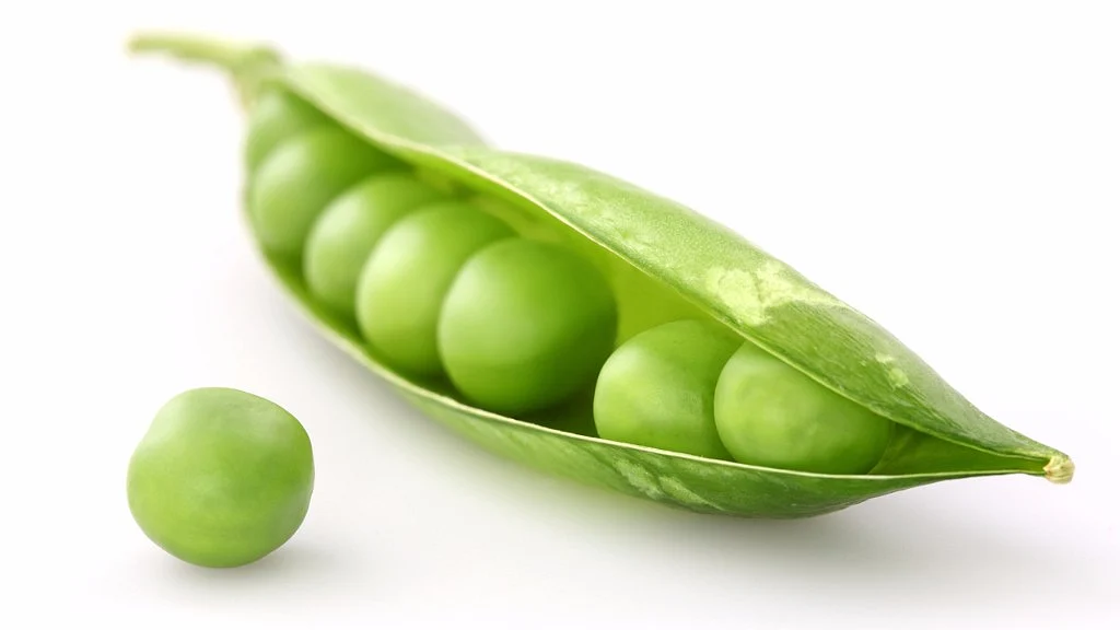 Peas are a healthy source of fibre.