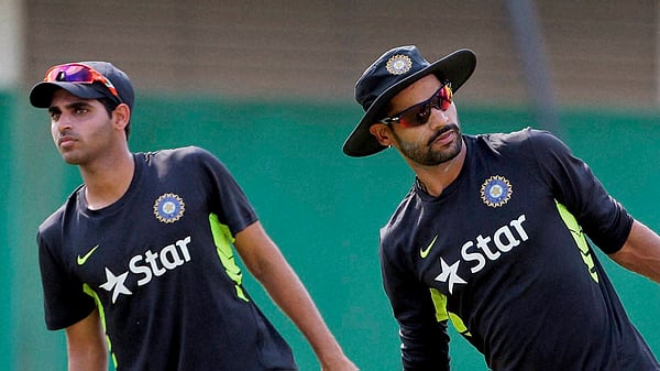 Shikhar Dhawan Amp Bhuvneshwar Kumar Released From Indian Test