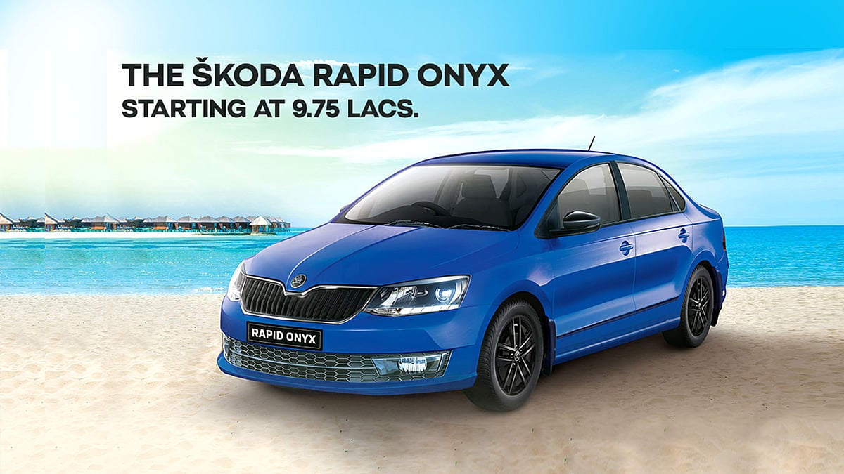 Roll Out The Carpet For The New Skoda Rapid Onyx The Quint