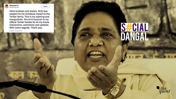 Bsp Chief Mayawati Debuts On Twitter Ahead Of 2019 Polls