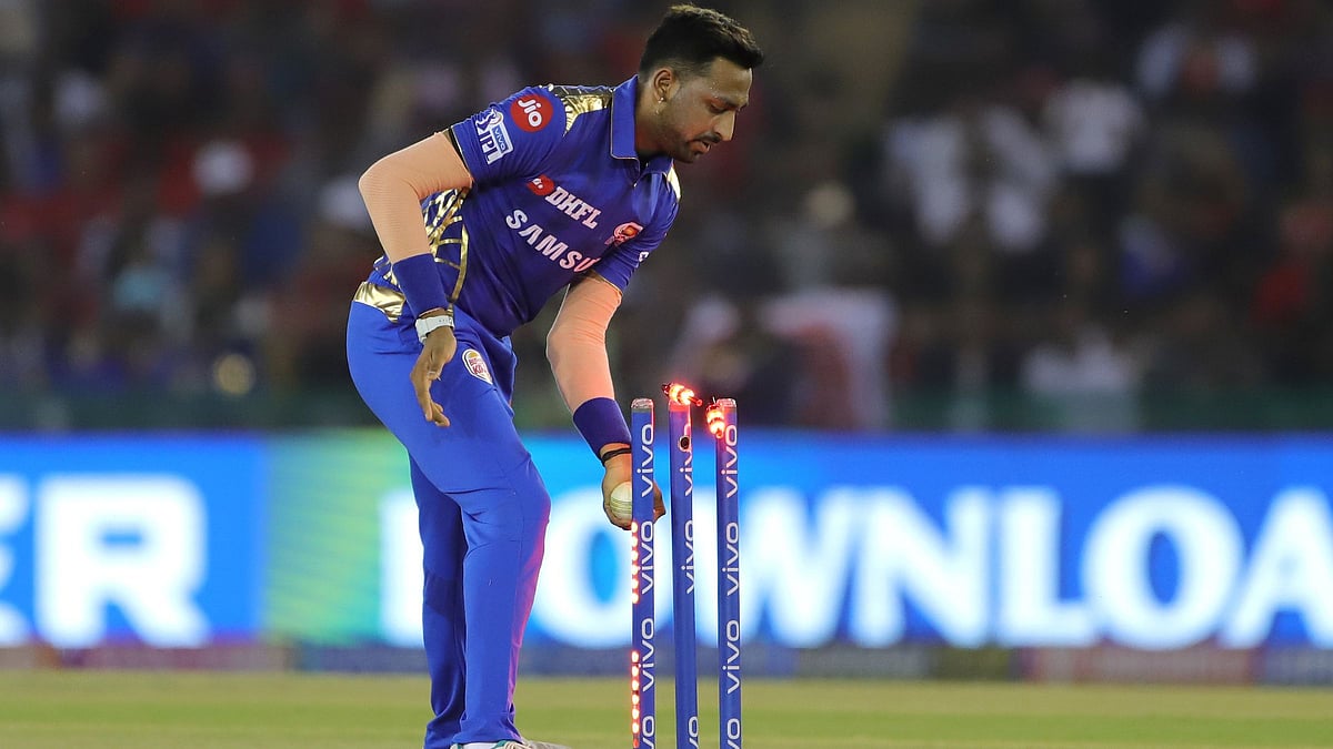 Ipl 2019 Krunal Warns Mayank Of Mankading Twitter Says