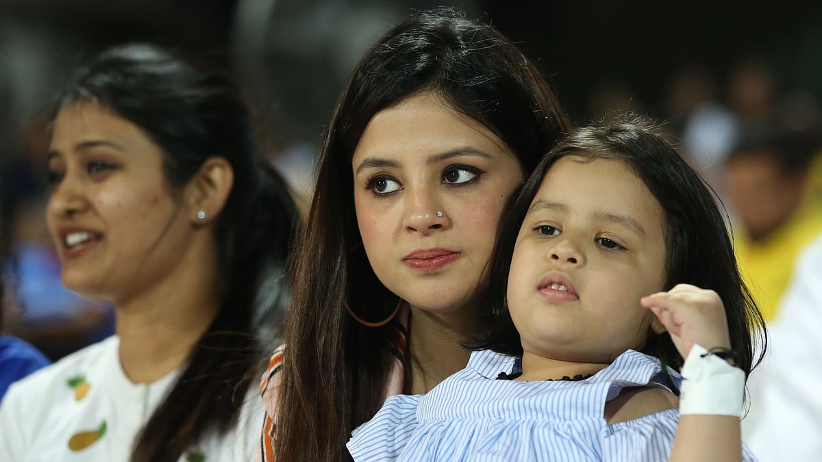 Ipl 2019 Ziva Cheers For Papa Ms Dhoni As Chennai Super Kings