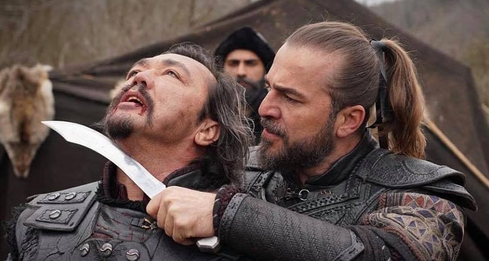 Scenes from the show Ertugrul.