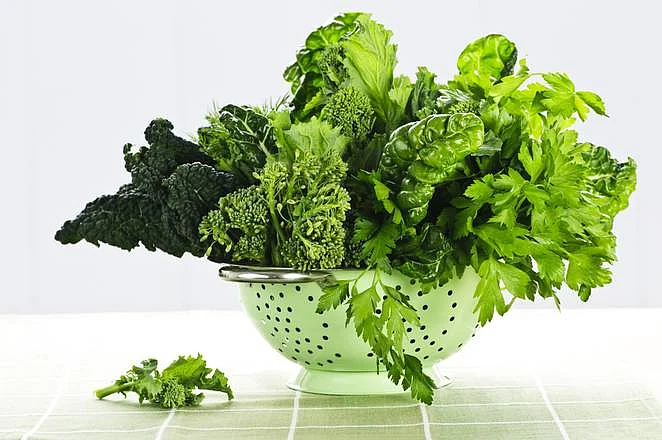 Winter greens are a rich source of vitamins, iron, calcium and other minerals