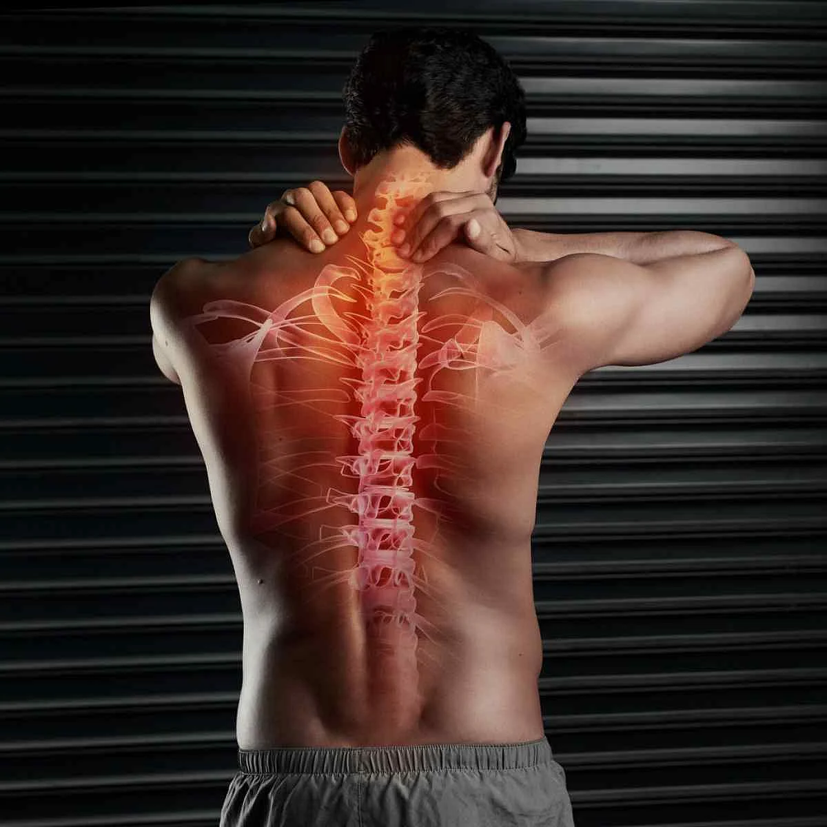 Stressed-out people often experience neck, shoulder, and back pain.