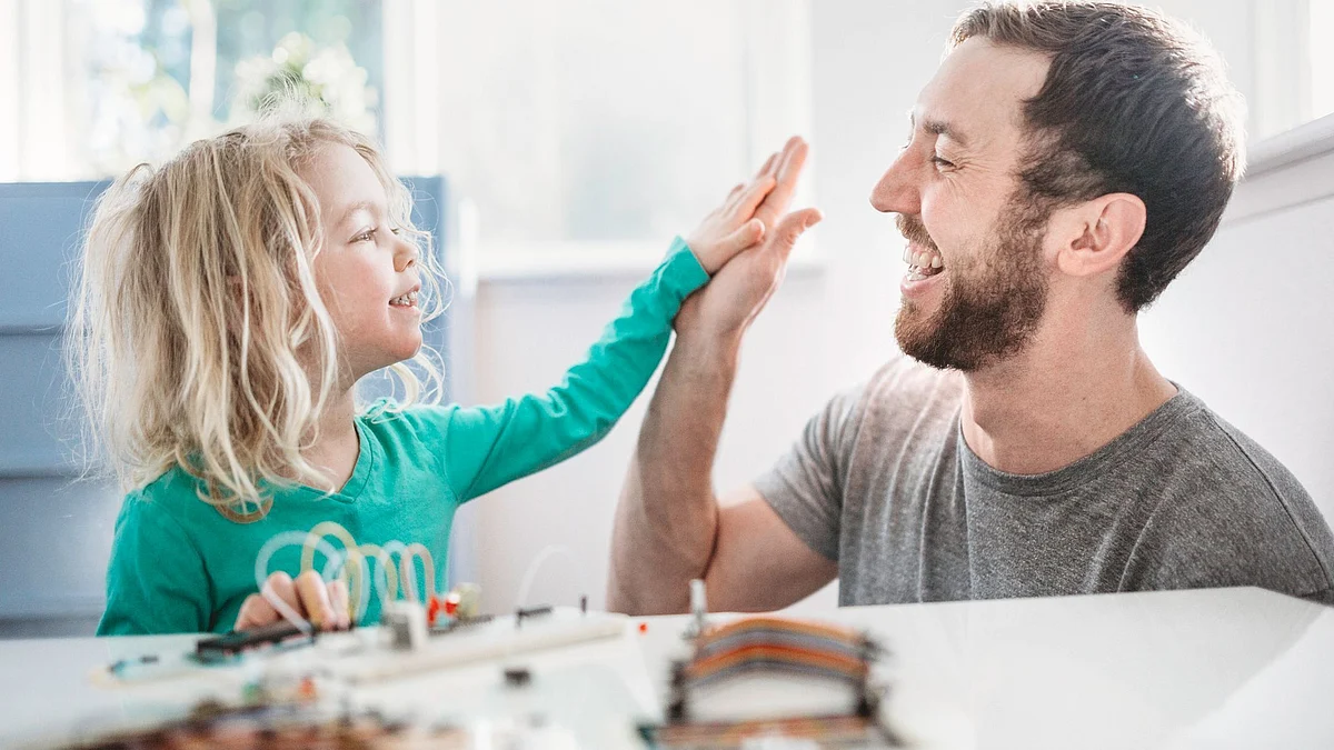 Fathers provide a significant role in a child's mental upbringing.