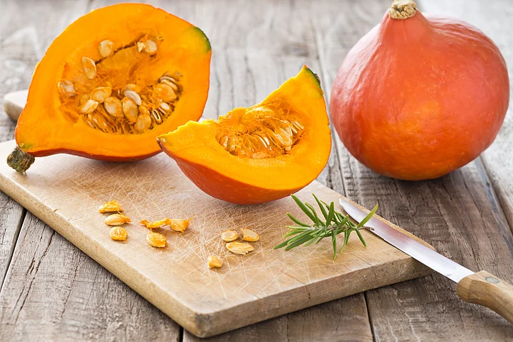 Pumpkin delivers lots of potassium.
