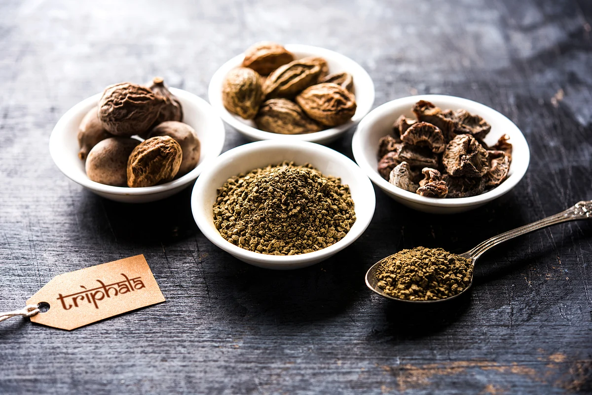 Triphala churna can be taken by anyone every night before bed.