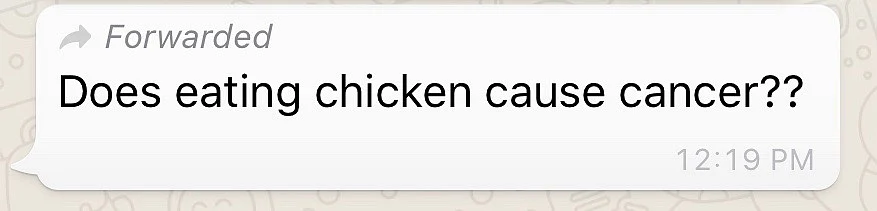 FIT WebQoof: Can Eating Chicken Cause Cancer?