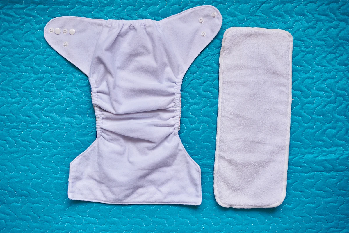 Cloth diapers can be used over and over again!