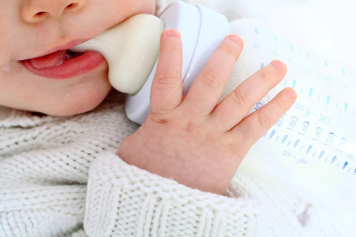 Introducing baby to bottle will ease your pain when at work.