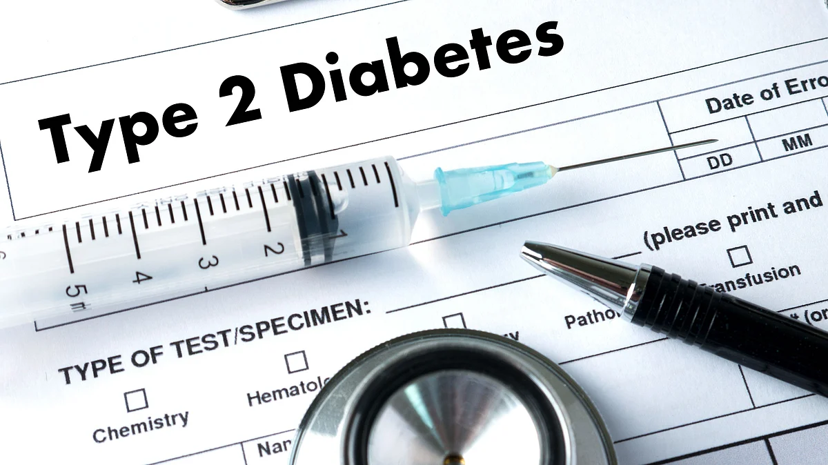 The excess fat in the body can cause type 2 diabetes.
