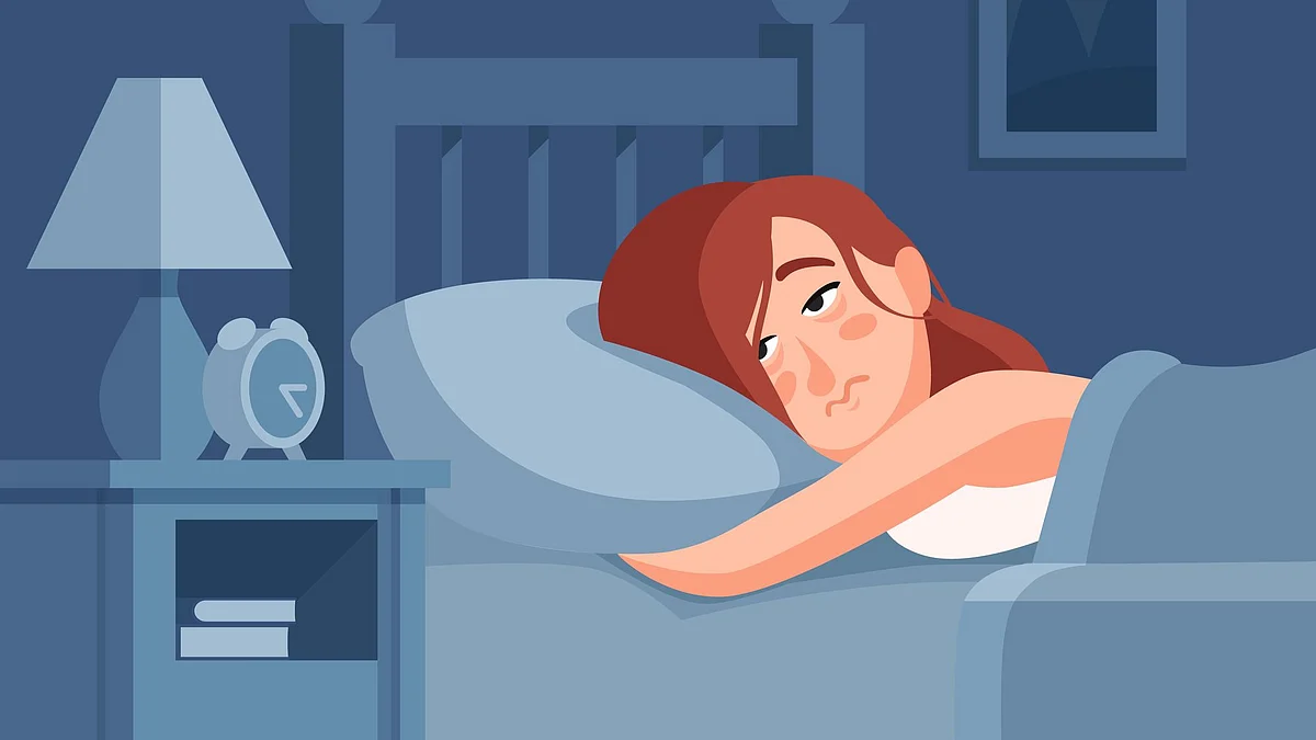 Identify the cause of the sleep problem and then treat it. 