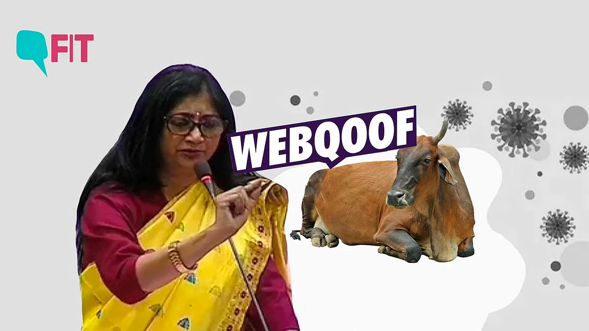 Hindu Mahasabha chief hosts cow urine party to tackle coronavirus. We fact check his claims.