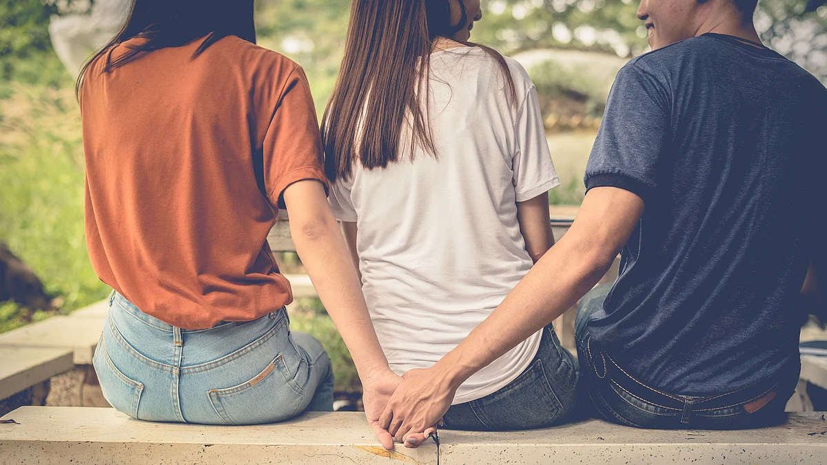 ‘He made it clear that he doesn’t want to get into any relationship that’s just one relationship and that he was polyamorous.’