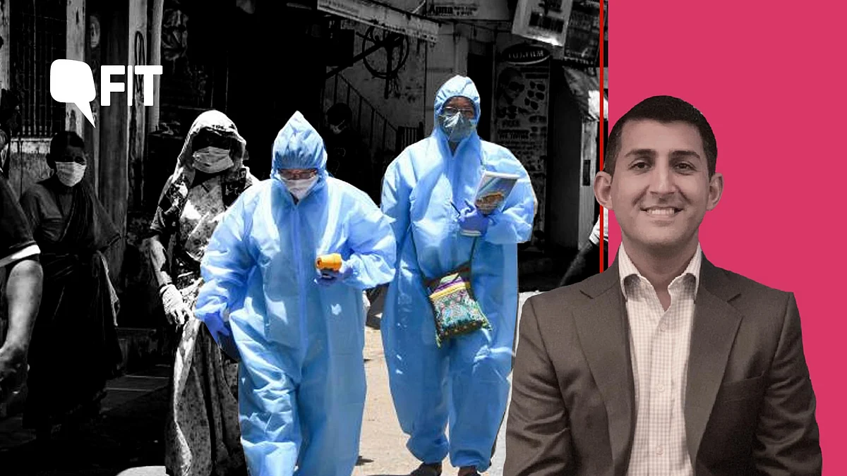 Dr Marcus Ranney has volunteered for COVID duty in Mumbai. He works as a surveillance doctor.
