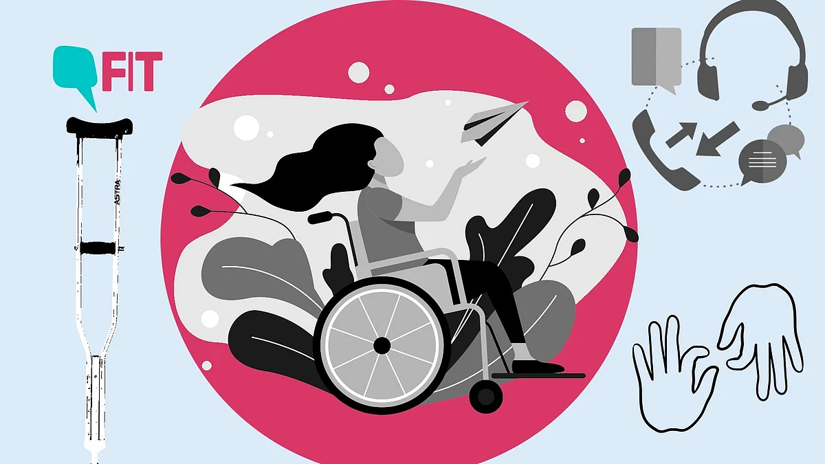 The pandemic has led to heightened difficulties in access for women with disabilities in India. 