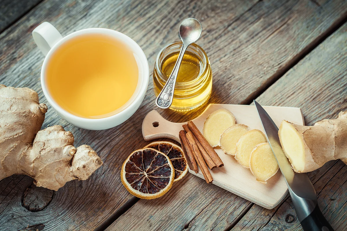 Cinnamon Ginger Lemon Tea