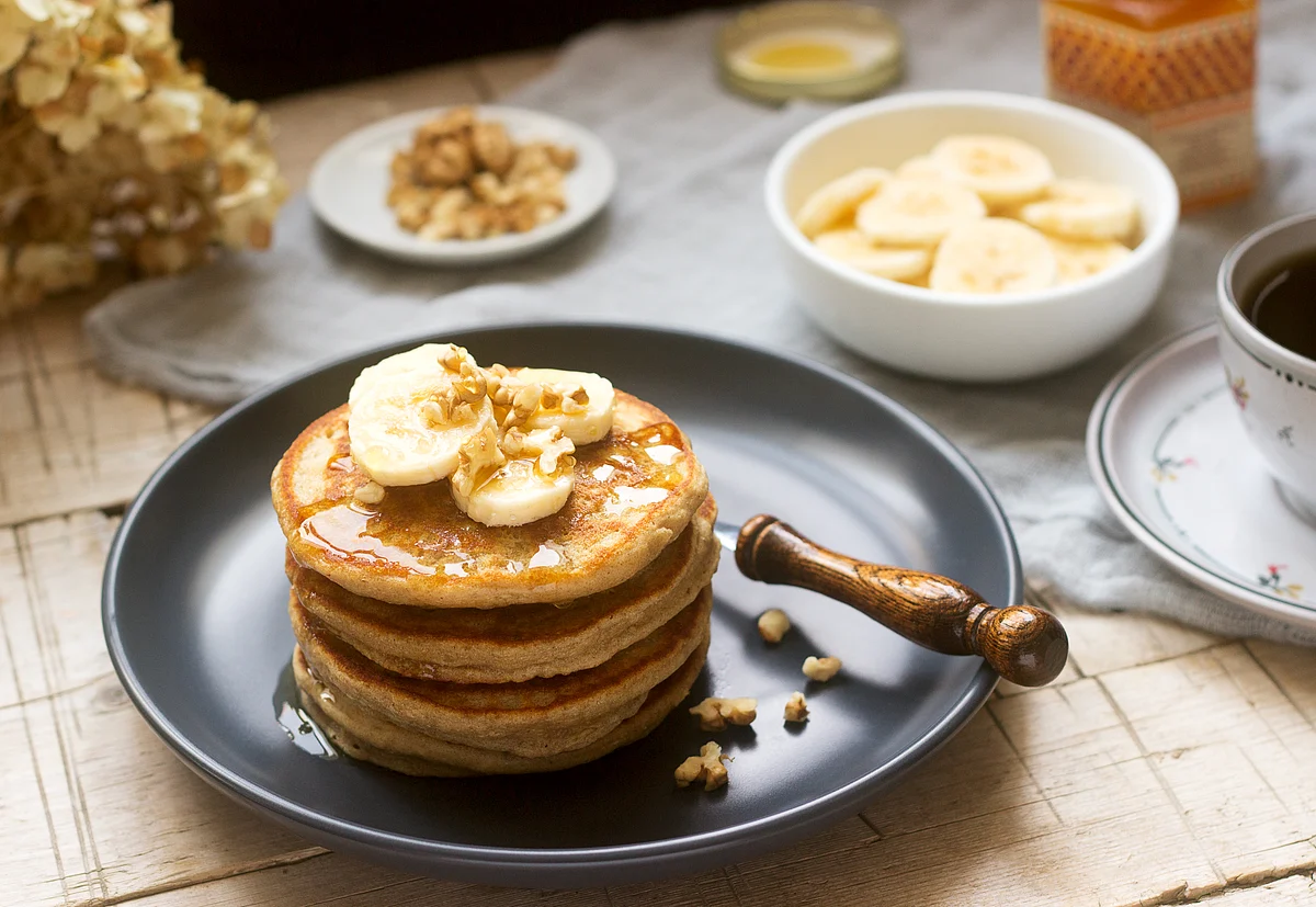 Banana pancakes.