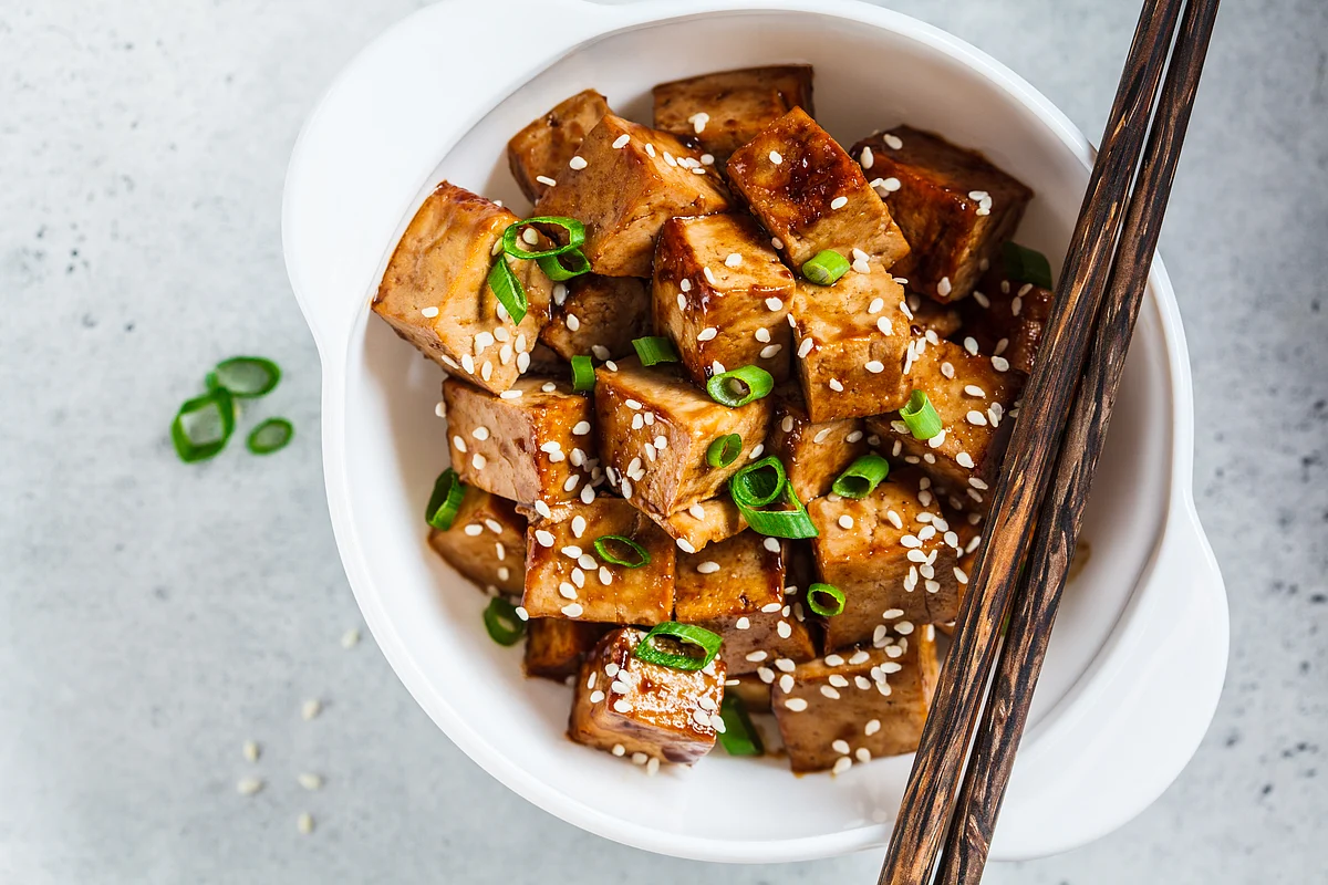 Sesame Encrusted Tofu