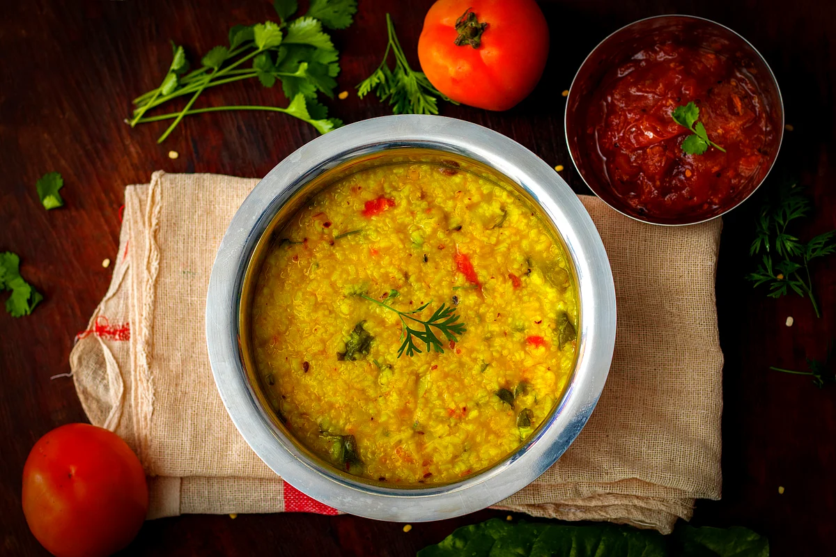 Make khichri with barley